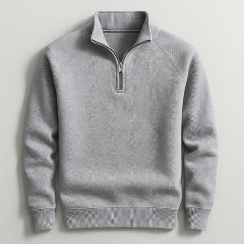 Duncan | Half-Zip Strickpullover