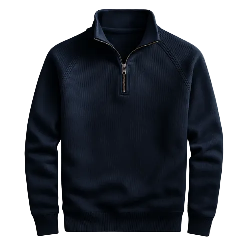 Duncan | Half-Zip Strickpullover