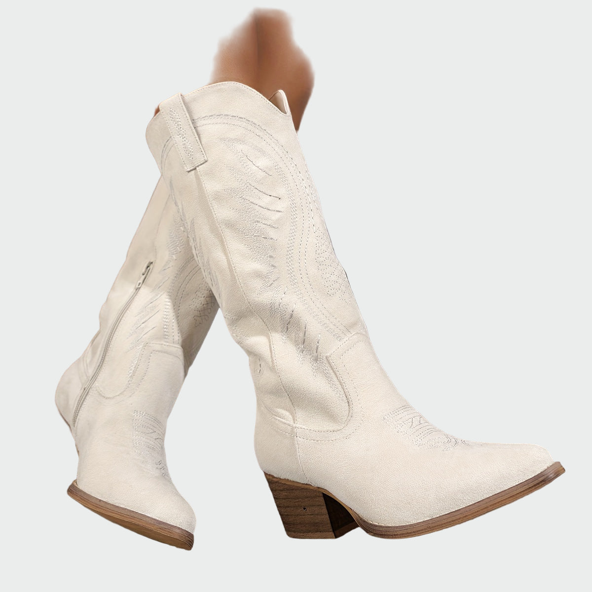 Polariou™ | Modische bestickte Western-Stiefel