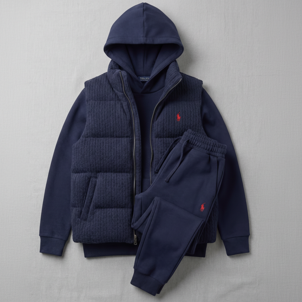 3 Teile Koordiniertes Polo