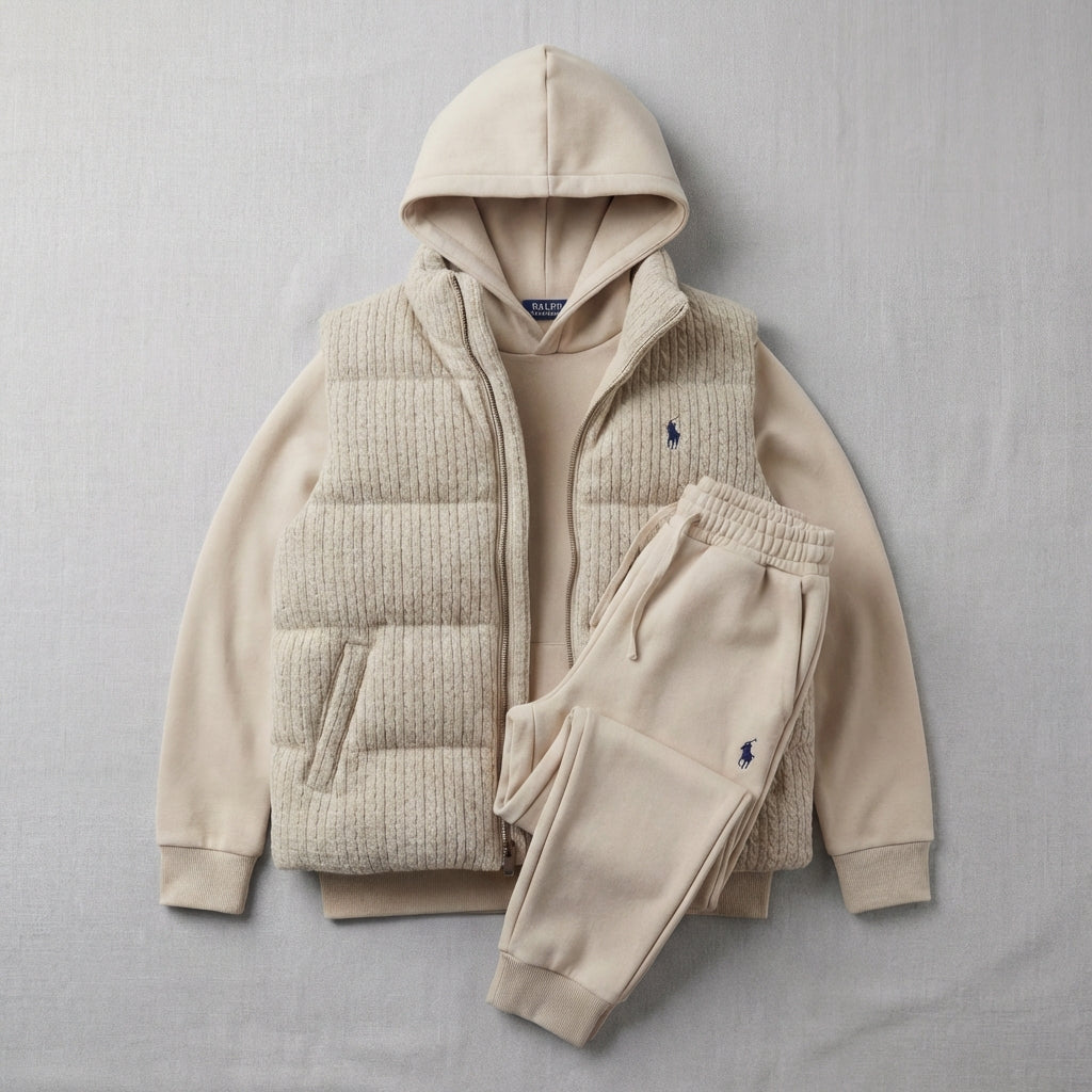 3 Teile Koordiniertes Polo