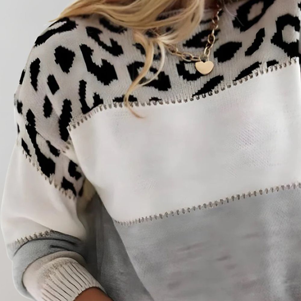 Valmont | Leopardenpullover Elegans