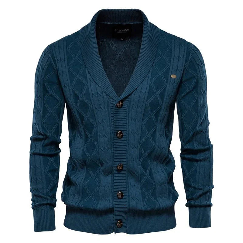 Waldemar | Herren-Cardigan mit Knopfleiste