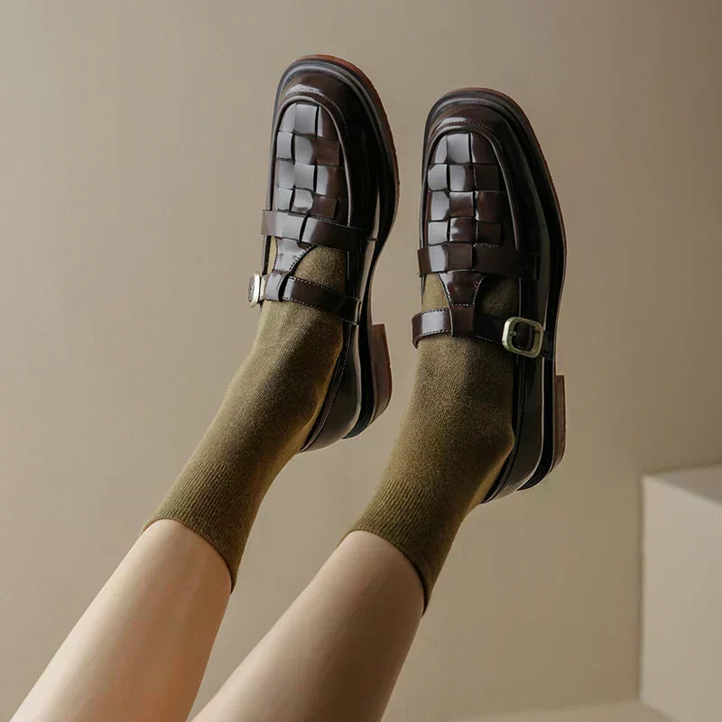 Isava | Vintage-Stil Retro Ballerinas