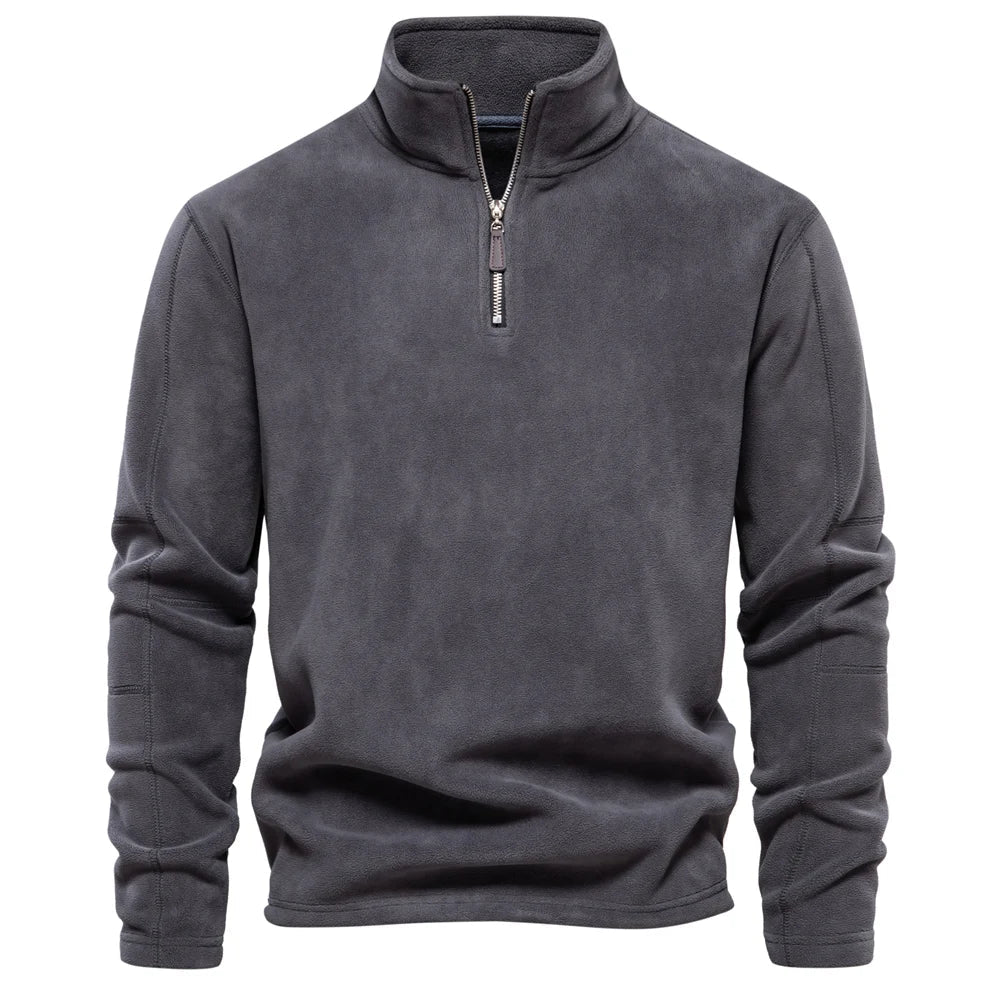 FRESH LABEL | Luuk Fleece Quarter-Zip