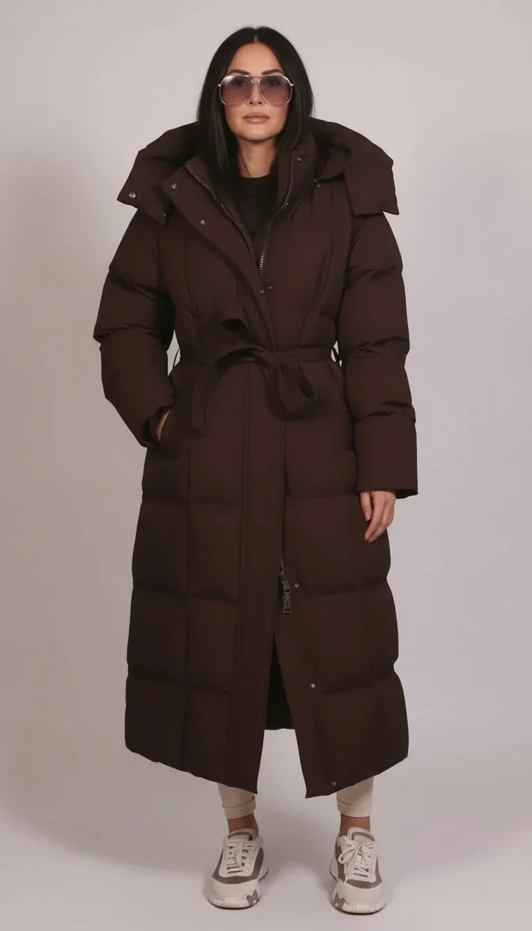 Polariou™ | Luxuriöser Longline-Puffer-Mantel